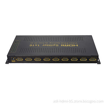 1.4 4Kx2K HDMI 1x16 Splitter, Support 3D